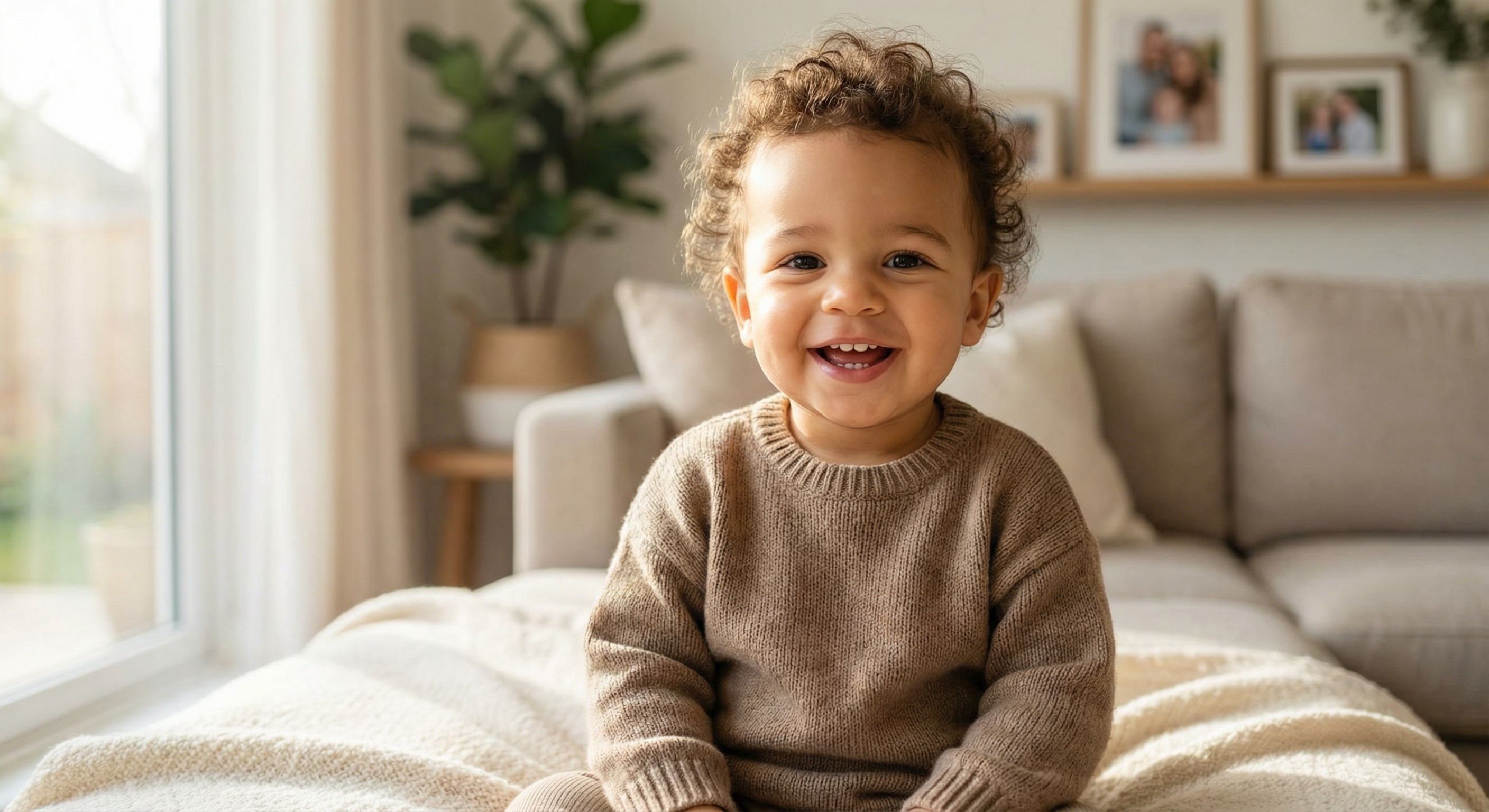 아이가 활짝 웃는 모습, 태아보험 비교